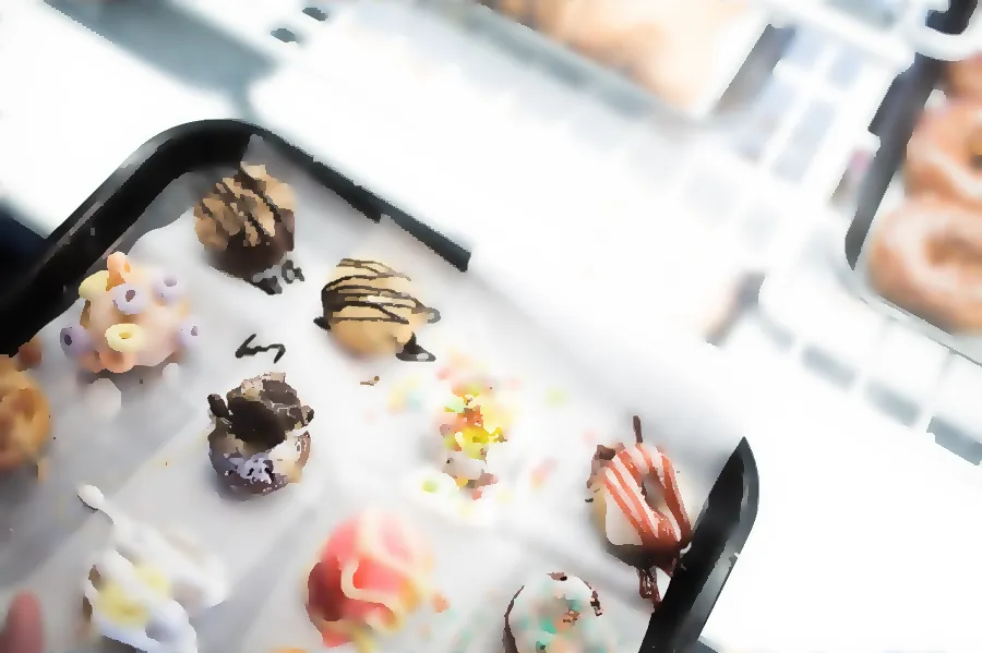 Anisotropic Diffusion, applied to “Trendy Bakery Foods (Unsplash)”