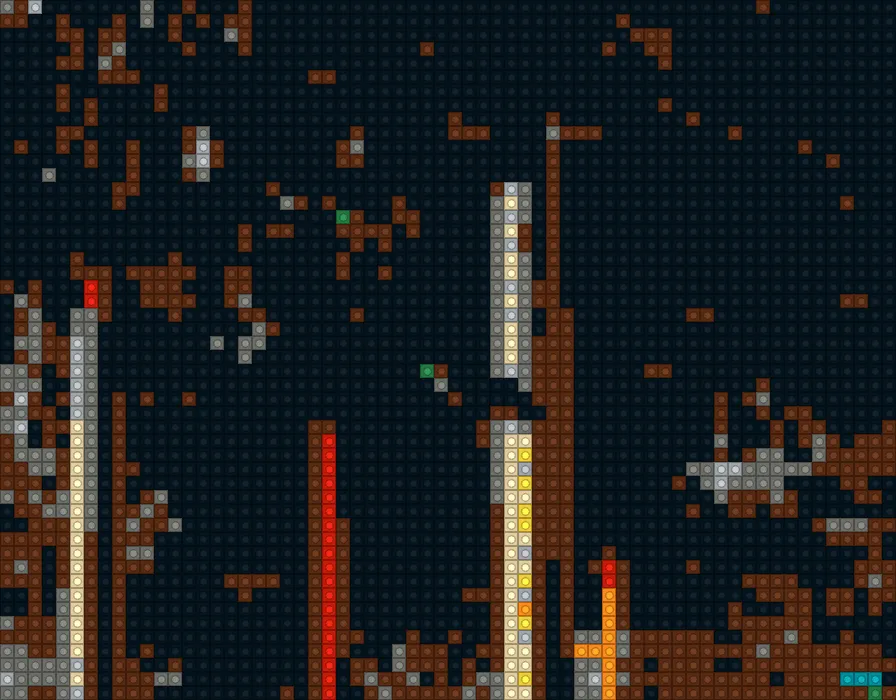 Brick Mosaic, applied to “Chinese Garden of Friendship - Darling Harbour (Unsplash)”