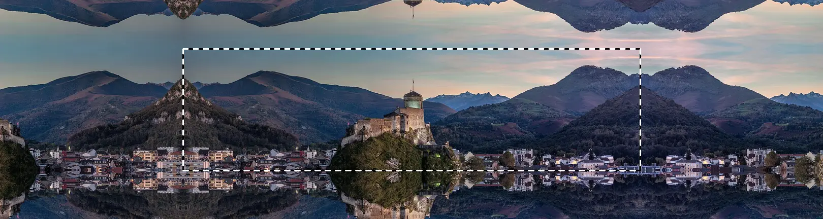 Canvas Extension, applied to “2018 - Château fort de Lourdes”