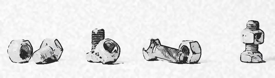 Charcoal Contours, applied to “Nuts and Bolts sequence”