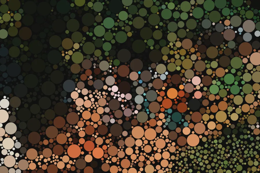 Circle Packing Mosaic, applied to “Seth Doyle 2016-03-28 (Unsplash)”