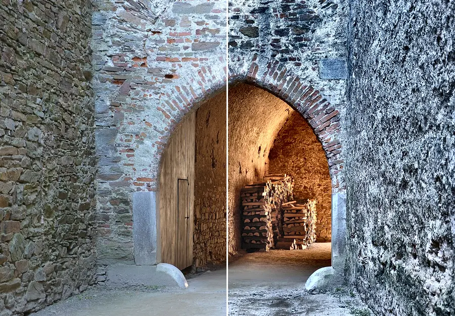 CLAHE Local Contrast, applied to “Hrad Pernštejn (Pernstein) - brána (5. nádvoří)”