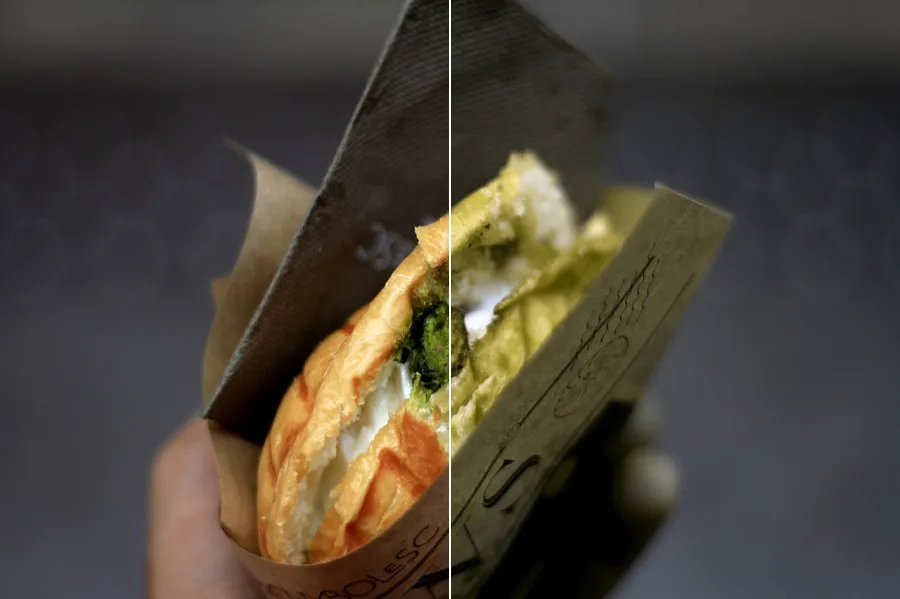 Color-Blindness Simulation, applied to “Street Food Sandwich (Unsplash)”