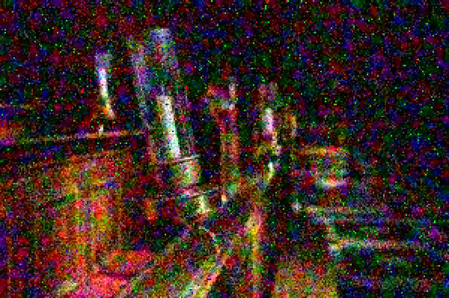 Color Channel Noise, applied to “Candle at the Trinity College Chapel, Oxford-L1002981”