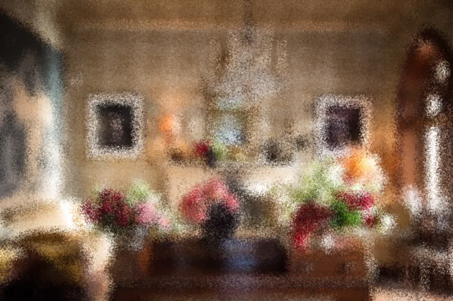 Frosted Glass, applied to “Flaunter - Interior (Unsplash)”