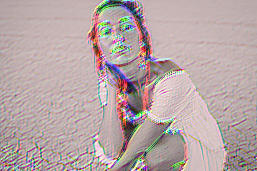 Gabor Filter Bank, applied to “Desert Chic (Unsplash)”