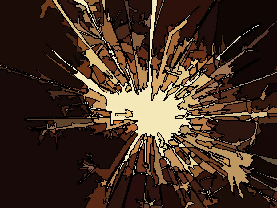 Graph Segmentation, applied to “Sparkler”