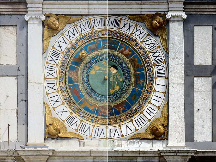 Histogram Equalization, applied to “Brescia Orologio Piazza Loggia”