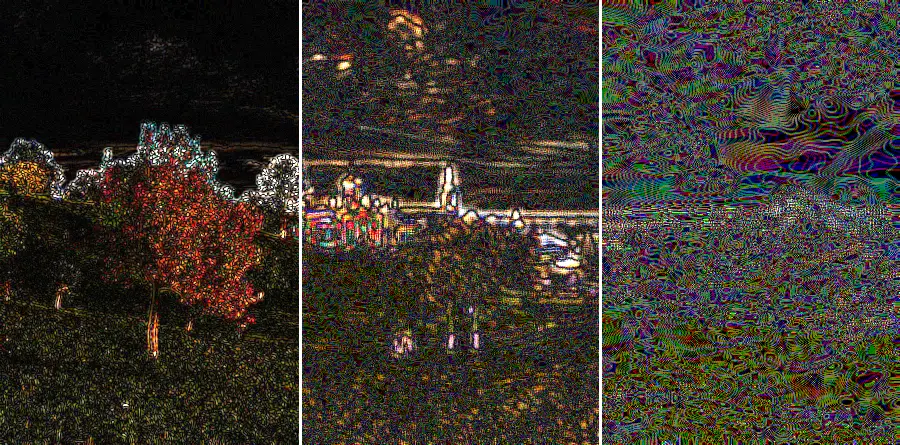 Laplacian of Gaussian, applied to “Монастир над Латорицею - 2”