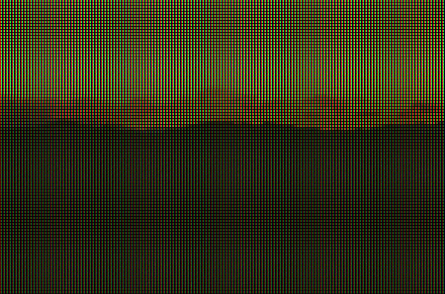 LCD Subpixel View, applied to “Skyline (Unsplash)”