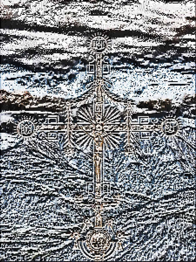 Local Binary Pattern, applied to “Katholische Pfarrkirche St. Julitta und Quiricus, Andiast (d.j.b.) 20”