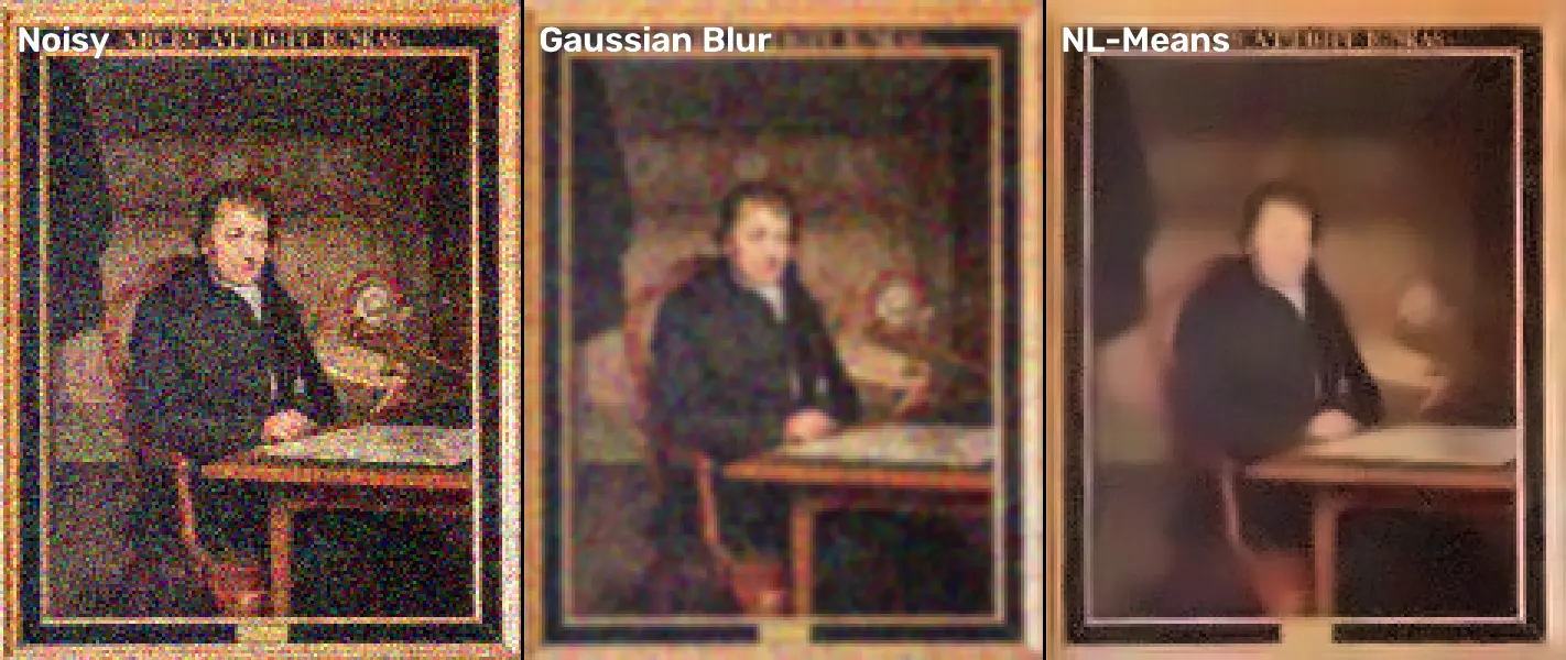 Non-Local Means Denoising, applied to “Franeker. Stadhuis. 03-08-2021. (actm) 02”