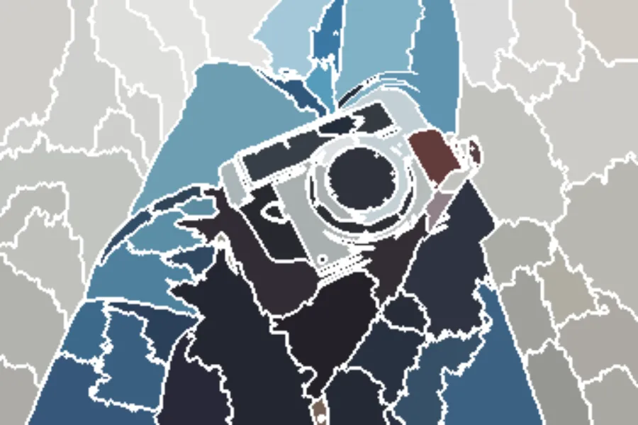 Quickshift Superpixels, applied to “Silver vintage camera (Unsplash)”