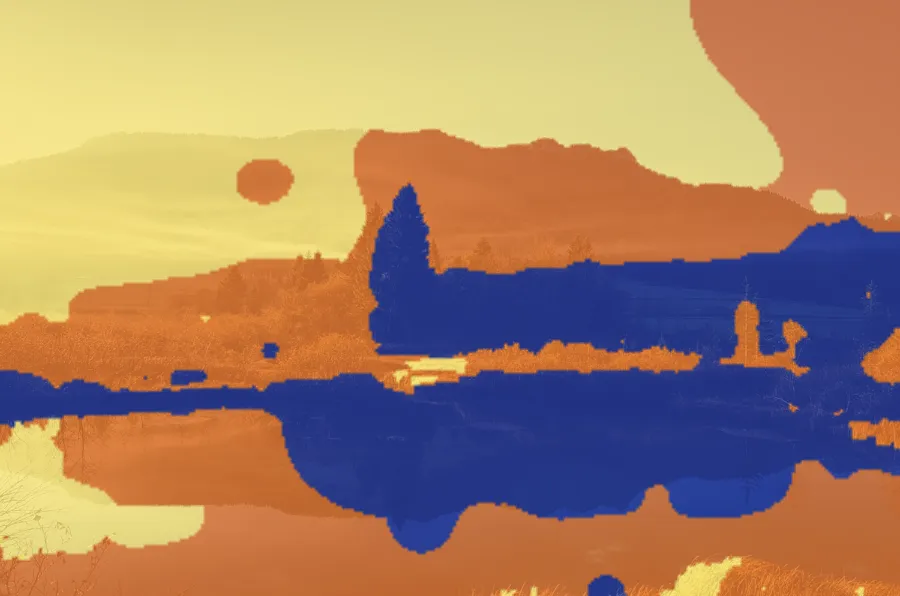 Random Walker Segmentation, applied to “Zelenci 2014”