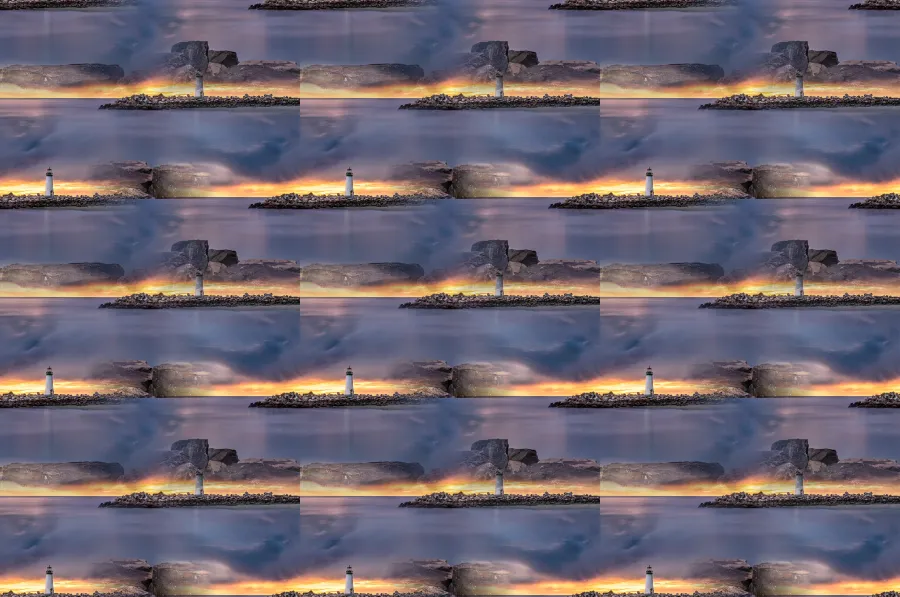 Seamless Tiling, applied to “Walton Lighthouse (Unsplash)”