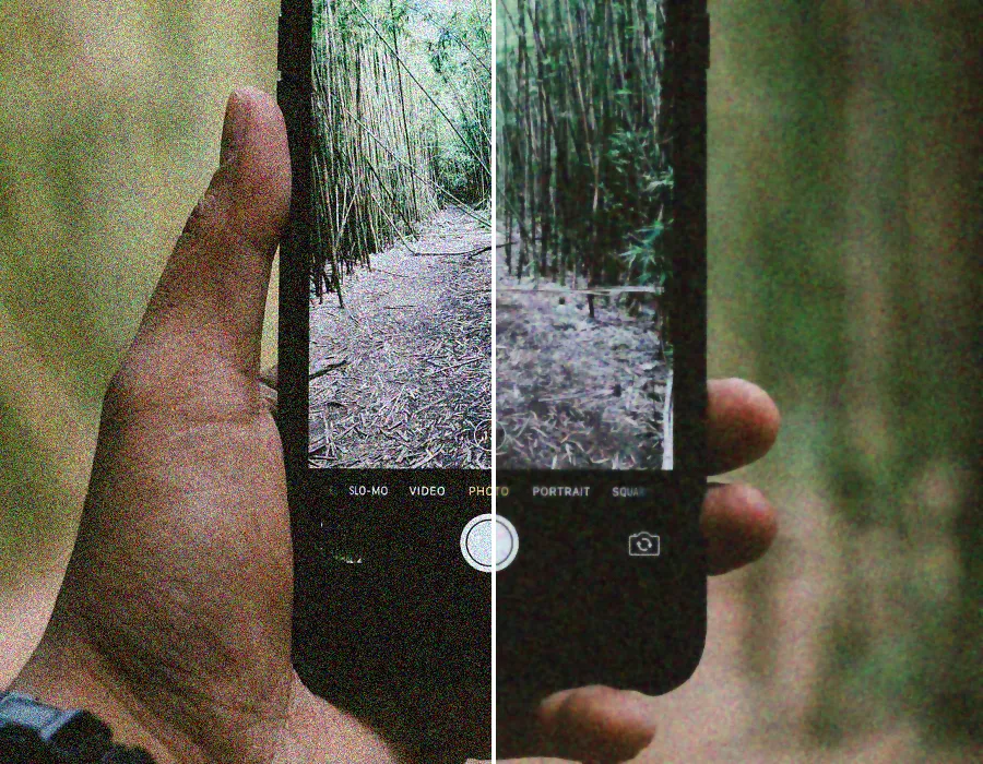 Total Variation Denoising, applied to “Hana Highway, Kahului, United States (Unsplash)”
