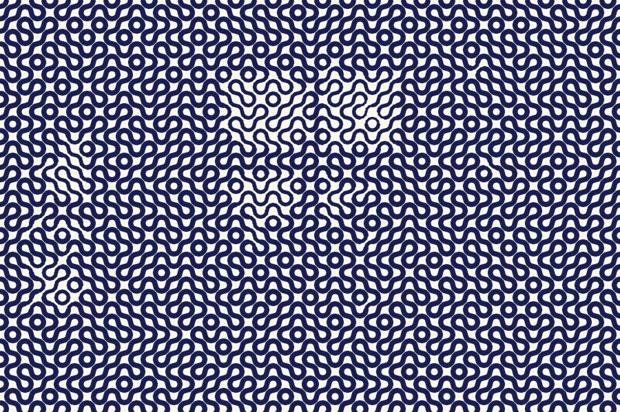 Truchet Tiles, applied to “Brick and square window (Unsplash)”