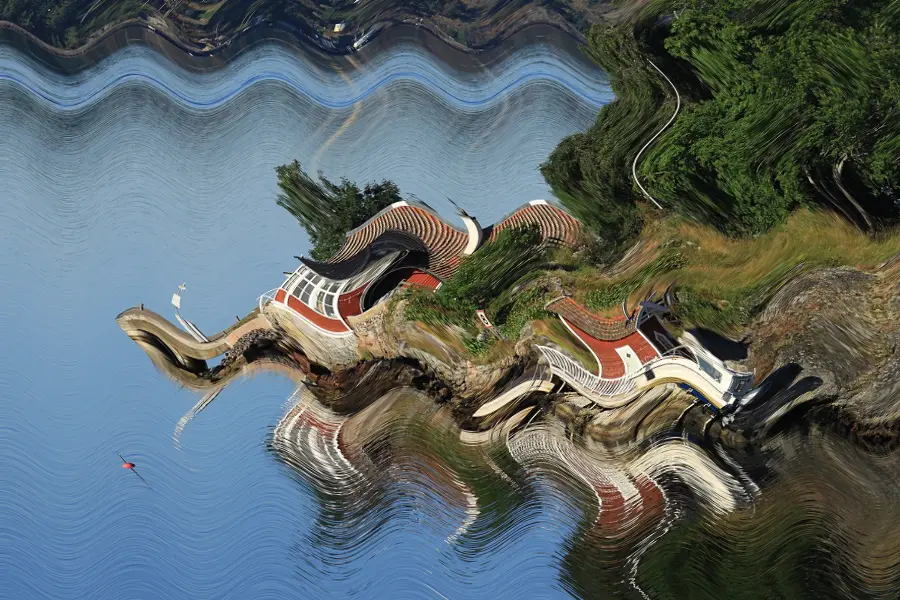Wave Displacement, applied to “Stockholm Schärengarten”