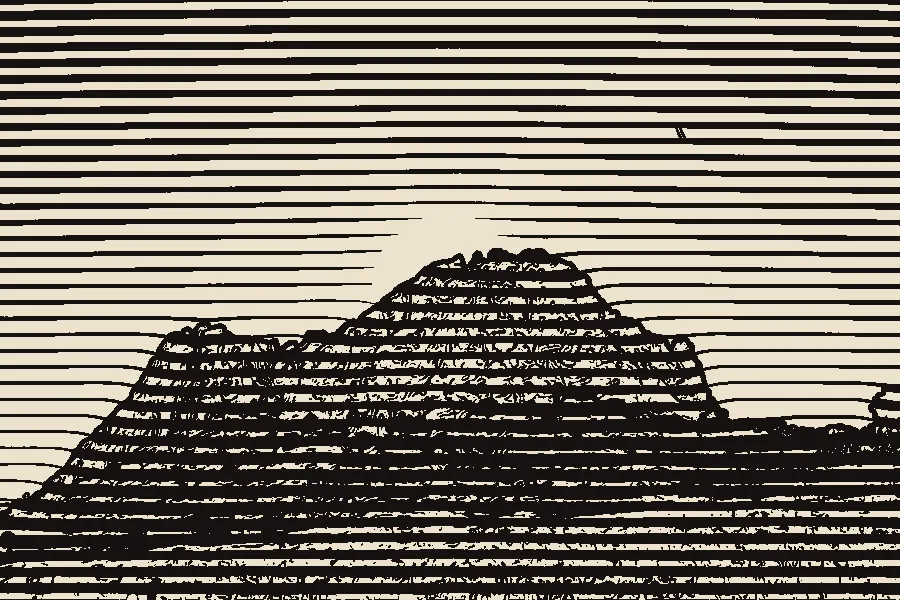 Woodcut Print, applied to “Denver Mountain Parks (Unsplash)”