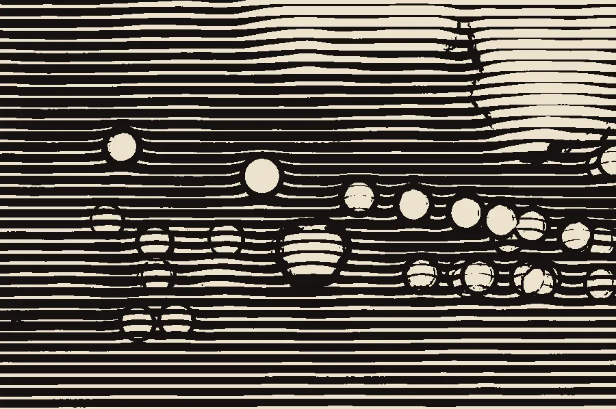 Woodcut Print, applied to “City-lights-night-street (24326520255)”